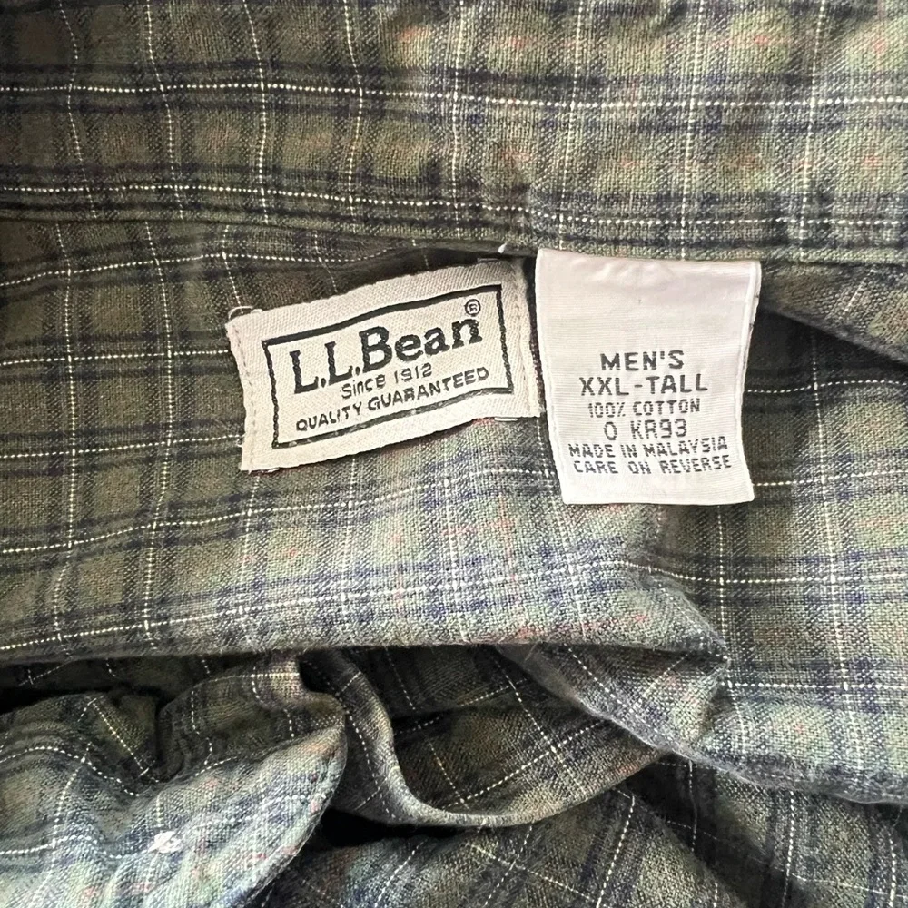 Men's L.L.Bean long sleeve shirt - Picture 3 of 3